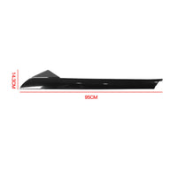 4 Pieces Direct Replacement Windshield Pillar Trim with Clips OEM Design Auto Part Compatible for Car Restoration