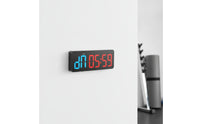 Large Display LED Interval Timer Wall-Mounted Digital Gym Clock Countdown Interval Timer with Stand Bright for Athletes, Coaches, High-Intensity Functional Training Training, Boxing