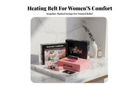 Menstrual Heating Pad Soft Textile Portable Warming Belt FSA HSA Eligible