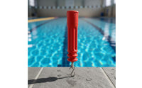 Swimming Pool Lane Line Tightener Tightening Pool Lane Line Tensioner Red Metal Hook Tensioner