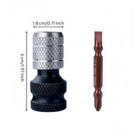 Knurled Telescopic Socket Adapter Machined Wrench Adapter Head Textured Grip Square Drive Converter Metal