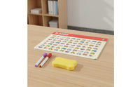 Concentration Training Cards Reusable Cancellation Puzzle Colorful Design Visual Search Activity Set for Children, Young Children, Quiet Time