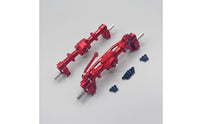 Front and Rear Axle Assembly 6061 Aluminum RC Car Axle with Gears Metal Axles for Hobbyists, Custom Builds