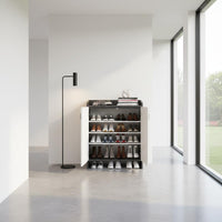 Shoe Storage Cabinet with Doors Large Capacity Entryway Footwear Storage Unit Space Saving Household Furniture for Hallway, Closet