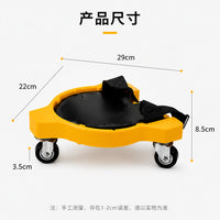 Knee Pad with Universal Wheels for Sliding, Work Knee Pads for Tile Installation