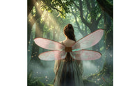 Translucent Wing Costume Mesh Dragonfly Appendages Fairy Wing Costume for Cosplayers, Cosplay, Festivals
