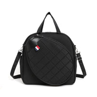 Square Racket Bag Racket Bag with Shoulder Strap Separate for Outdoor Practice