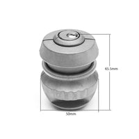 Keyed Trailer Coupler Lock with Keys Compact Trailer Coupler Lock Easy to Use Tamper-Resistant for Outdoor Storage