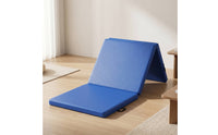 Waterproof Tri-Fold Gym Mat Foldable Folding Exercise Mat with Handle Compact Long-Lasting for Gymnasts, Home Workouts, Gymnastics