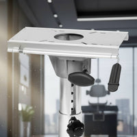 Seat Pedestal with Hand Crank Heavy Duty Boat Seat Pedestal with Base Plate Easy to Install
