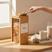 Wooden Multi-functional Storage Rack for Home Organization