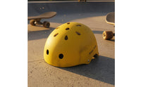 Children's Skating Helmet Rounded Children's Bike Helmet Impact-Absorbing Headgear for Bicycling