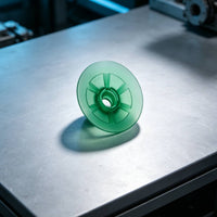 Vacuum Suction Cup Industrial Flat Suction Cup Low Profile Vakuumheber for Machinists, Automation Setups