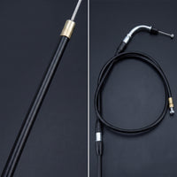 Replacement Motorcycle Cable with Return Spring Compatible Motorcycle Control Cable Flexible Threaded for Mechanics, Handlebar Repair