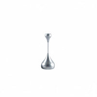 Creative Tear-Shaped Shape Teardrop Candlestick Electroplated Finish Modern Taper Candle Holder Light Luxury Design for Dining Table