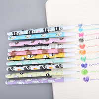 Creative 10-Color Gel Pen Set for Students, 0.5mm Fine Point