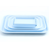 White Jewelry Display Tray for Rings, Necklaces, and Earrings