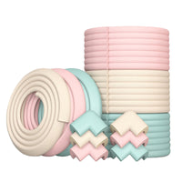W-Type Extra Thick Wall Edge Protector Strip for Child Safety - No Adhesive Needed, Kindergarten Anti-Collision Corner Guard