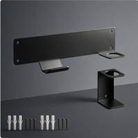 Hydraulic Jack Holder Black Floor Jack Holder Mounting Hardware Garage Storage for Workshop
