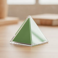 8 Pieces Geometric Shapes with Colored Nets Visual Geometric Solids 3D Shapes Hands-on Manipulatives Classroom for Teachers