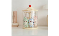 Rotatable Doll Display Case with Hanging Transparent Rotating Display Case Perfectly Clear Showcase Space-Saving for Hobbyists