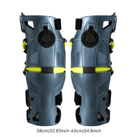 Motorcycle Knee Protector Contoured Motorcycle Knee Guard Ventilated Guarding Gear