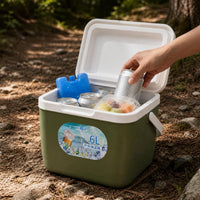 Portable Insulated Cooler Box for Camping and Food Transport