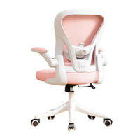 Height Adjustable Ergonomic Computer Chair effortless Rolling Casters Ergonomic Mesh workplace Chair spinerest support rotating Seat Breathable spinerest for Students, Home Users, distance Workers, Study Room, Bedroom