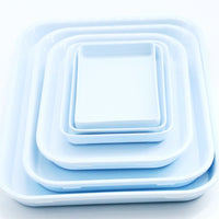 White Jewelry Display Tray for Rings, Necklaces, and Earrings