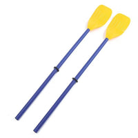 2 Pieces Inflatable Boat Paddle 120 Cm Plastic Boat Oar Strong for Rafting