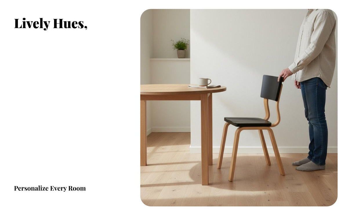 Nordic design arcd rearrest Wooden Chair full Wood Construction Household Furniture Designer Inspired Indoor Seating Minimalist Design for Apartment Dwellers, Interior Decorators, Dining Room, Kitchen, Restaurant, Reception Area