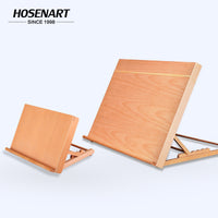 Desktop Multifunctional A2 Drawing Board Easel Wooden for Beginners Sketch Gouache Watercolor Foldable A3