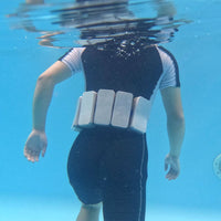 Swim Belt with Foam Blocks Buoyant Waist Floatation Belt with Adjustable Strap Compact Waist Floatage for Beginners