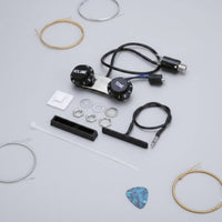 Twin Knob Violin Pickup Tone Control Electro Acoustic Violin Pickup Sound Amplification String Instrument Gear for Live Performance, Practice