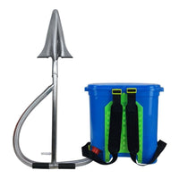 Backpack Fertilizer Applicator Precision Manual Seeder with Backpack Tank Manual Seeder Lightweight Seed Spreader with Twist Cap
