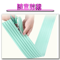 W-Type Extra Thick Wall Edge Protector Strip for Child Safety - No Adhesive Needed, Kindergarten Anti-Collision Corner Guard
