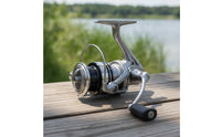 Long-Cast Metal Reel Sealed Reel with Angled Spool left/right Interchangeable Tackle Powerful for Lure Fishing
