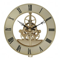 Mechanical Wall Clock Movement Visible Gears Gear Wall Clock Movement Decorative Roman Numeral Dial