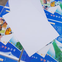 A4 Inkjet Business Card Paper, Matte Double-Sided Inkjet Printing White Cardstock, 50 Sheets