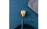 RV Water Hose Adapter Versatile Car Wash Hose Connector Set Heavy Duty Quick Release Water Pipe Joint for Camping