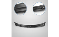 Water Deflector Panel Direct Replacement Cowl Trim Panel Windshield Water Deflector Long-Lasting Auto Part Black