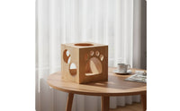 Cube Cat House Private Wooden Cat Box Sturdy Cats Furniture for Cats, Kittens