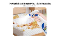 Waterless Mattress Cleaner Spray Water Formula Sofa Dry Removes Tough Stains Multi-Material for Pet Owners, Rugs, Home