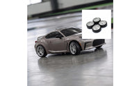 4 Pieces RC Car Wheel and Tire Assembly Pre-Mounted RC Tire and Wheel Set for Hobbyists