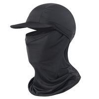 Summer Sun Protection Cooling Balaclava with Brim for Cycling Running Outdoor Sports