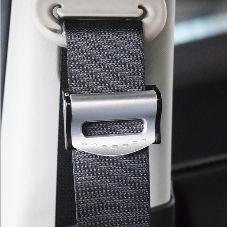 2-Pack Car Seat Belt Adjuster Clips Safety Belt Buckle Stopper Limiters