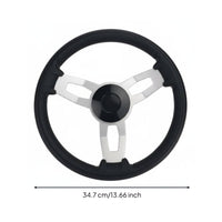 Yacht Steering Wheel Rust Resistant Marine Steering Wheel Mirror Finish