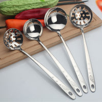 Stainless Steel Hot Pot Ladle and Skimmer Set for Home and Hotel Kitchens