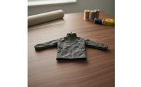 Stand-up Collar 1/6 Scale Soldier Jacket Solid Color 1/6 Scale Jacket Zipper Closure 12 Inch Doll Clothes Real Pockets for Hobbyists, Toy Photography, Miniature Scene Building, Display