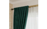 2 Pieces Easy Installation Wrought Iron Curtain Rod Head Adjustable Screw Lantern Design Drapery Finial Twist Design Rod End for Living Room, Bedroom